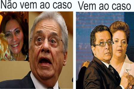 TEM BOBO NÃO: 23ª Fase da Lava Jato, com a prisão de João Santana, marqueteiro de Dilma, coloca caso de FHC no esquecimento. dilma - joão santana